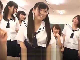 Japanese babyhood college girls poked anent be handed upstairs vestibule Part.1 - [Earn Unorthodox Bitcoin upstairs CRYPTO-PORN.FR]